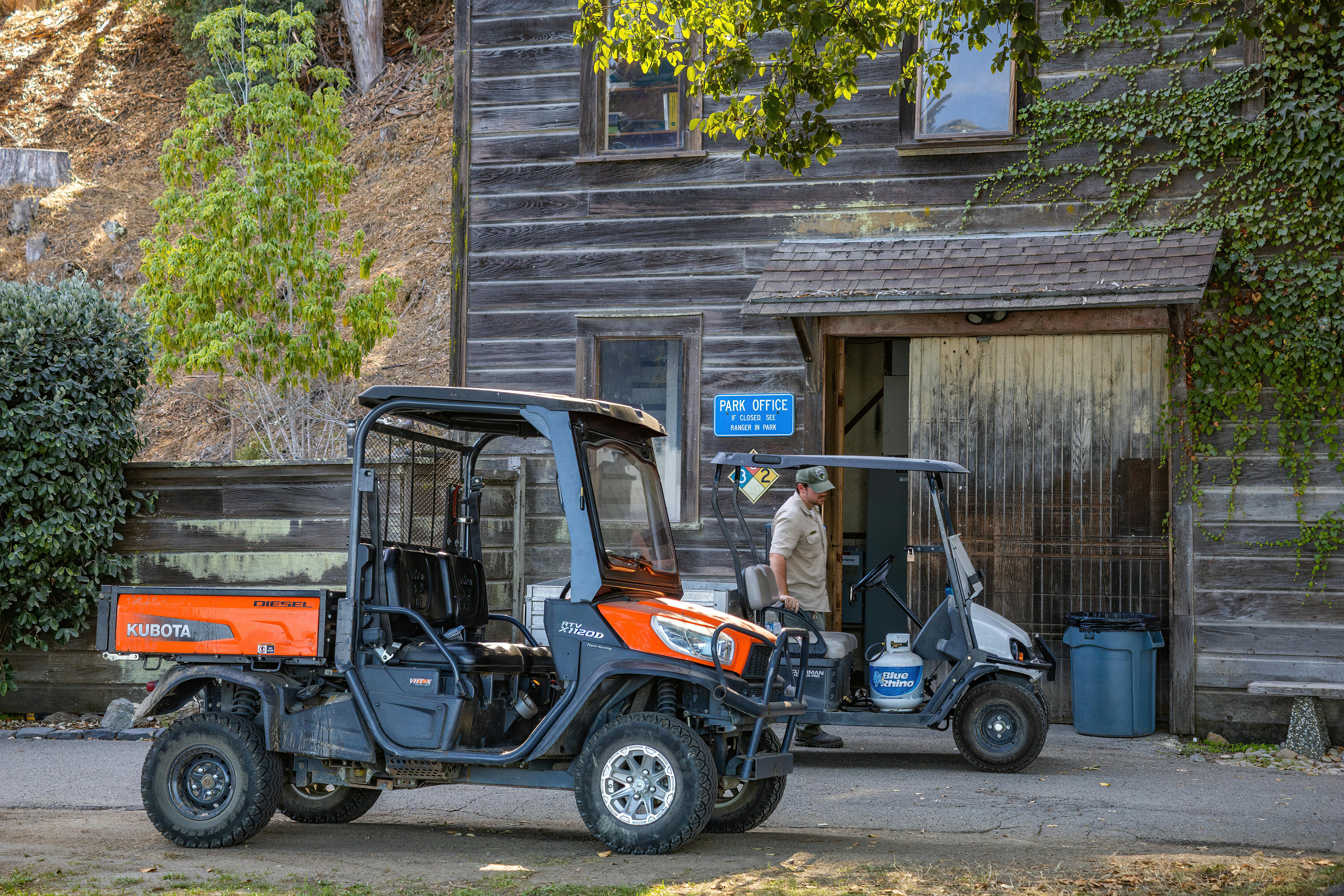 UTV Arbeitsmaschine im Einsatz